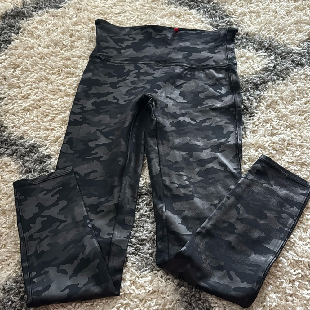 Spanx camo leggings